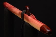Eastern Red Cedar Native American Flute, Minor, High A-5, #F45H